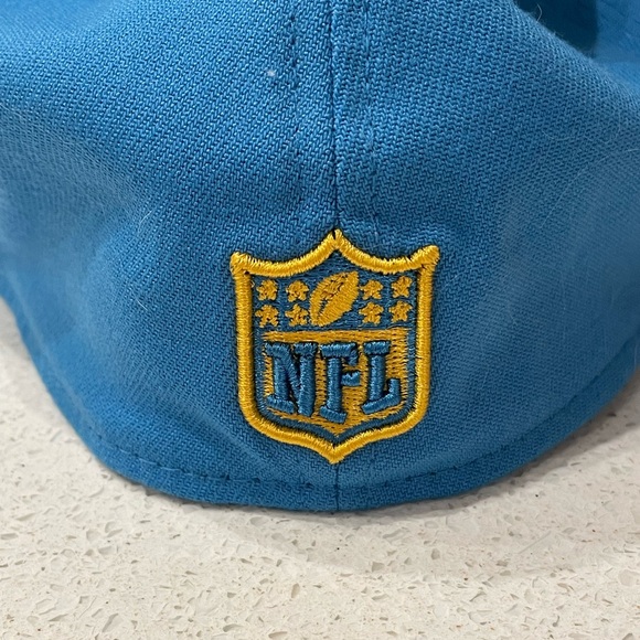 RARE New Era NFL Los Angeles Chargers flex fit flexfit hat OSFM - Picture 4 of 4